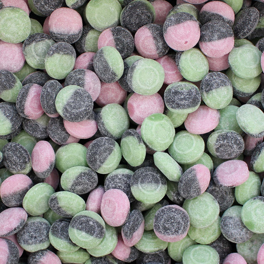 Grahns Kometer – Liquorice & Fruit Boiled Sweets With A Sour Powder Core