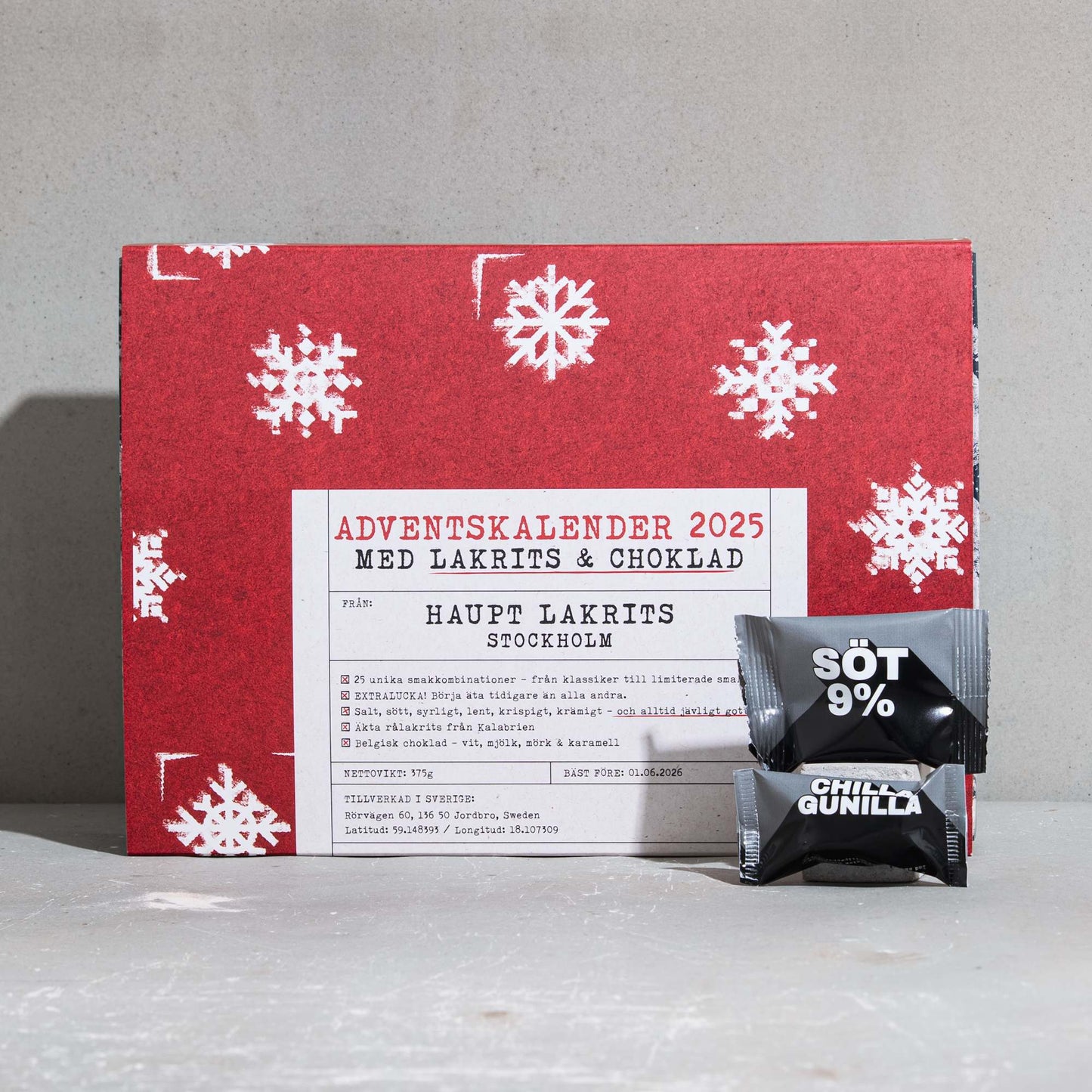 Haupt Lakrits 2025 Liquorice Advent Calendar
