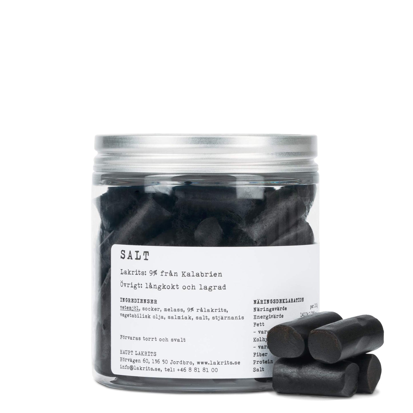 Haupt Lakrits Salt - Slow Cooked Swedish Salt Liquorice