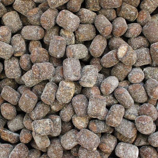 Meenk Dop Truffles – Caramelised Sugar-Coated Liquorice With A Soft Salmiak Filling