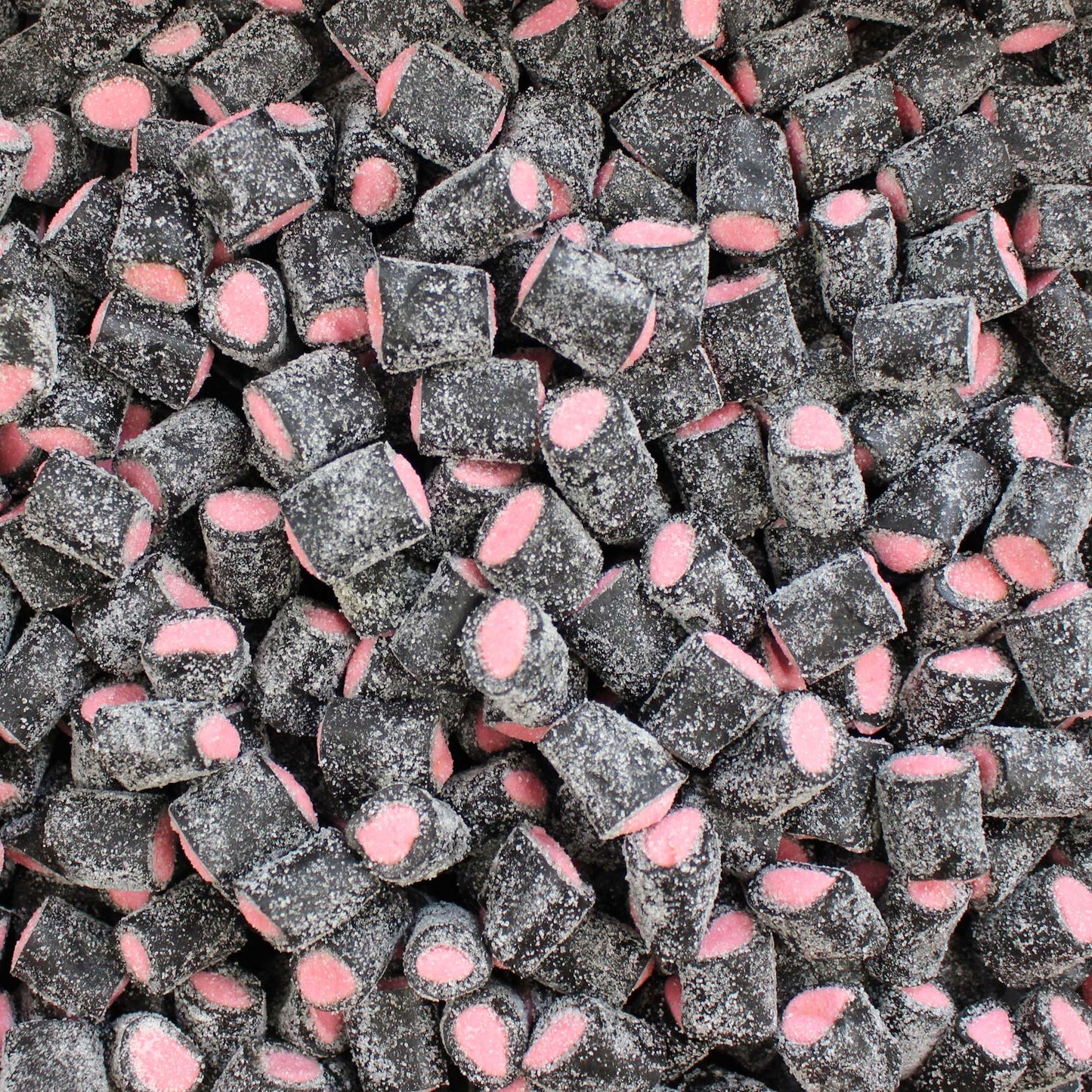 Porvoon Lakritsi Raspberry Fondant Filled Salmiakki (Salty) Black Liquorice