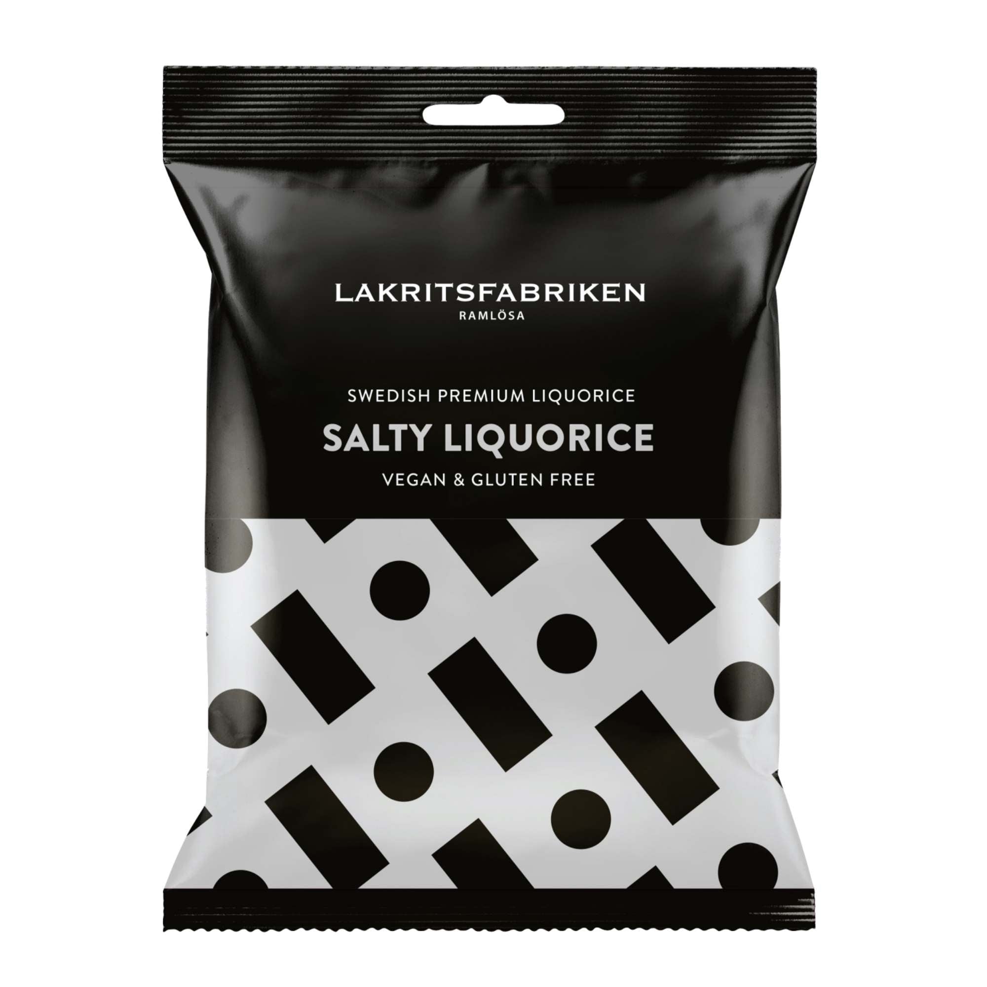Lakritsfabriken Salty – Soft Swedish Black Liquorice