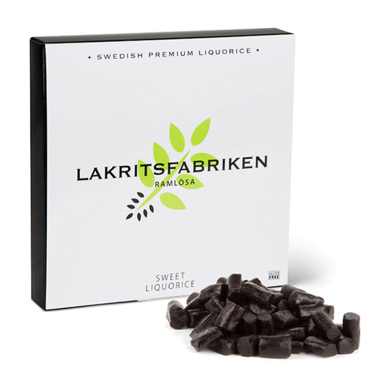 Lakritsfabriken Sweet – Soft Swedish Black Liquorice - 150g