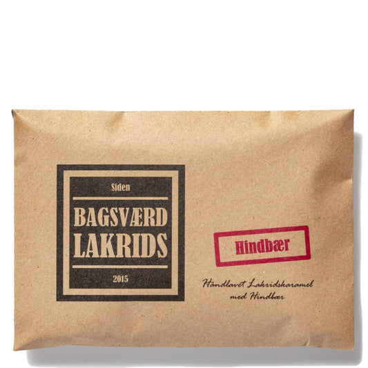 Bagsværd Hindbær - Handmade Liquorice Caramel with Raspberries