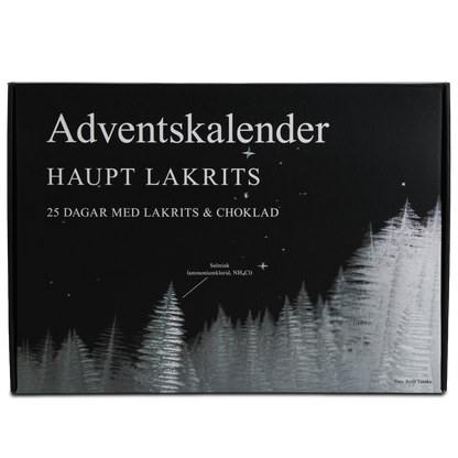 Haupt Lakrits 2026 Liquorice Advent Calendar - Wholesale