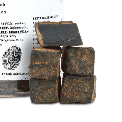 Haupt Lakrits Shut The Fudge Up - Liquorice Butter Fudge Rolled In Salt Liquorice Powder