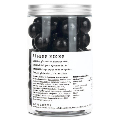 Haupt Lakrits Silent Night – Salty Liquorice, Belgian Milk Chocolate & Gingerbread Spices