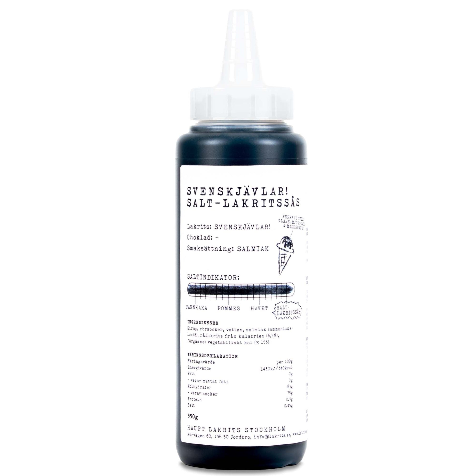 Haupt Lakrits Svenskjävlar! - Salt Liquorice Sauce