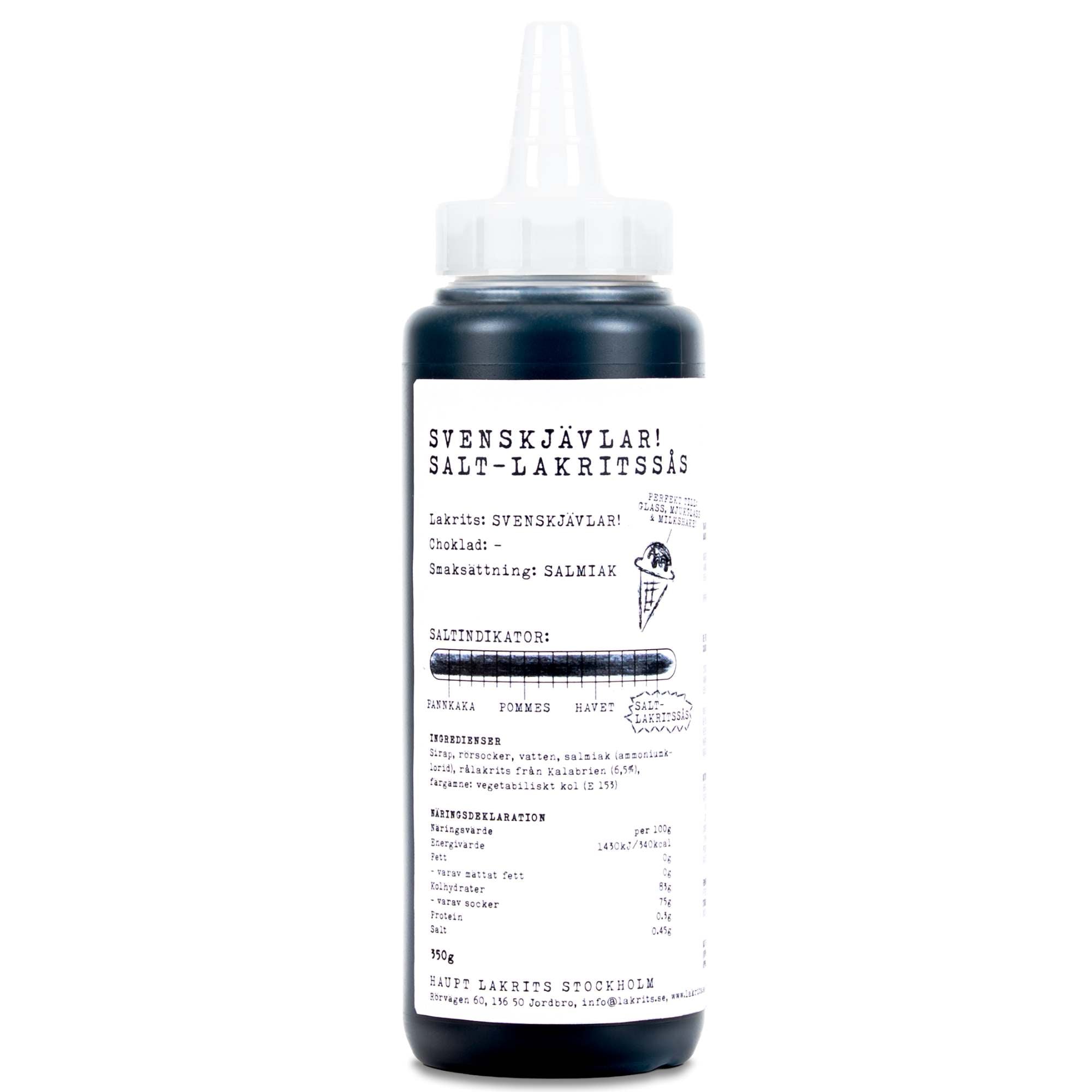Haupt Lakrits Svenskjävlar! - Salt Liquorice Sauce