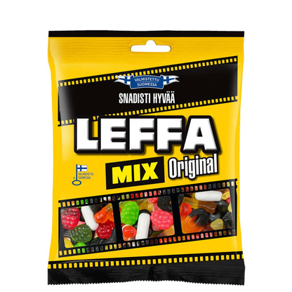 Leffamix Original - Fruit Gum & Salty-Sweet Liquorice Mix 110g