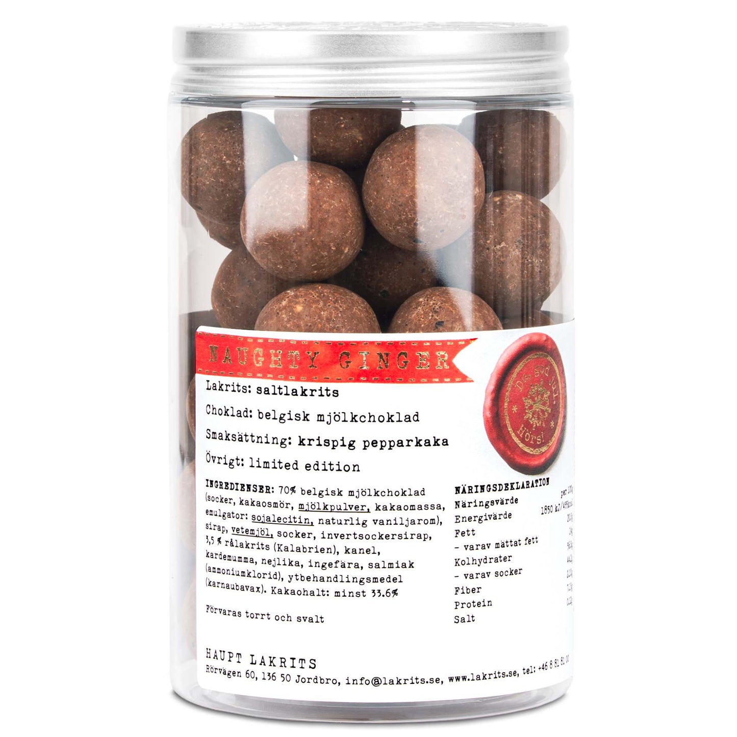 Haupt Lakrits A Thing For Gingers – Liquorice, Milk Chocolate & Gingerbread