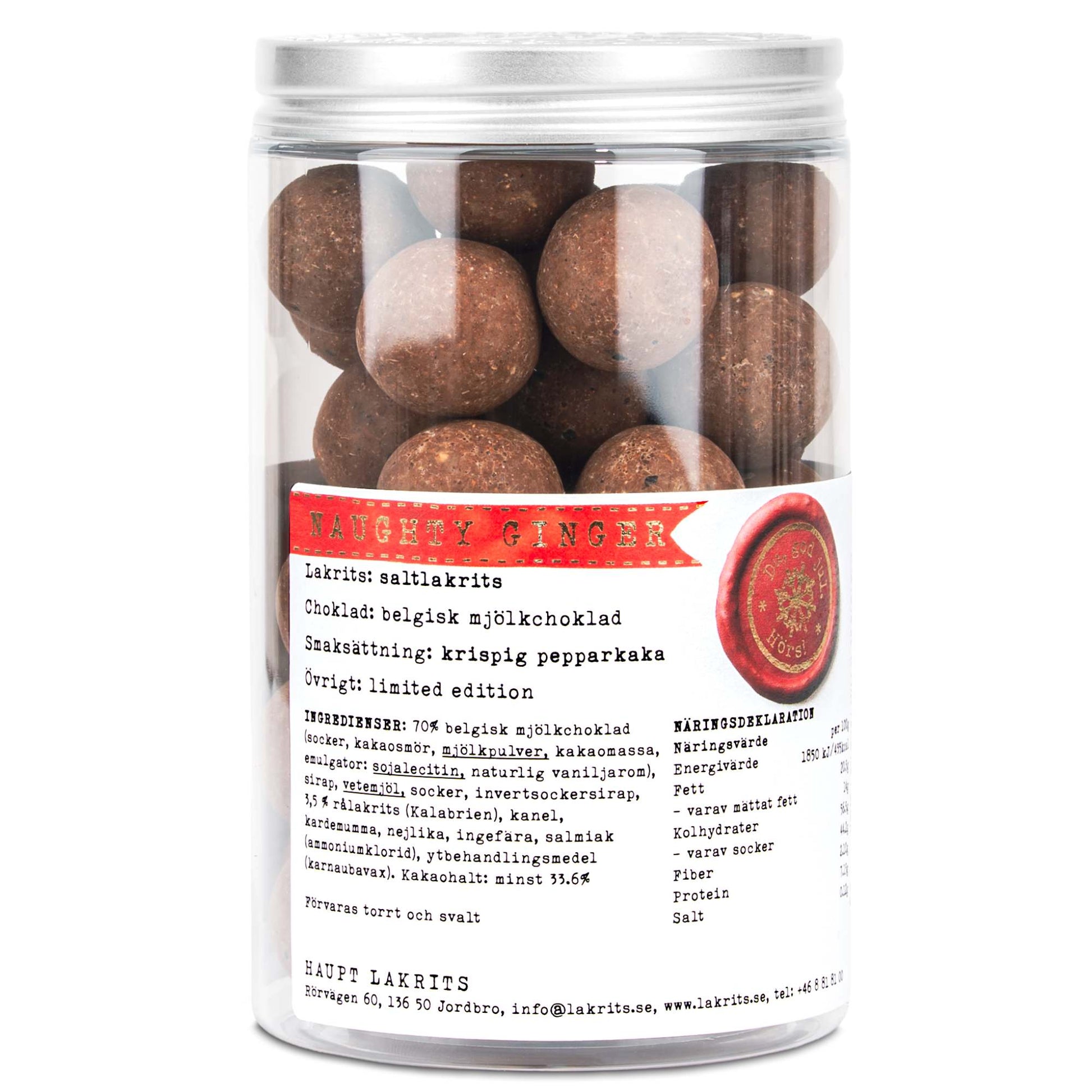 Haupt Lakrits A Thing For Gingers – Liquorice, Milk Chocolate & Gingerbread