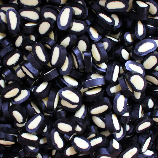 Porvoon Lakritsi Giant Banana Flavoured Sweet Black Liquorice Bites
