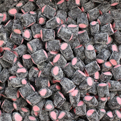Porvoon Lakritsi Raspberry Fondant Filled Salmiakki (Salty) Black Liquorice